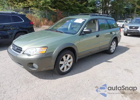 2006 Subaru Outback 2.5I/Outback 2.5I Special из США, поврежденный, VIN 4S4BP61C367320070